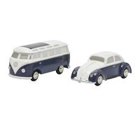 Schuco Piccolo VW Käfer+ T1 Samba Modèle réduit de voiture