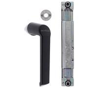 SCHÜCO 234007 234036 234004 Kit de poignée enfichable pour boîte de vitesses 23 + rosace pour fenêtre en métal