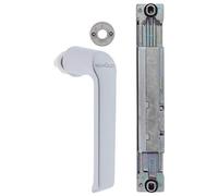 SCHÜCO 234007 234036 234004 Kit de poignée enfichable pour boîte de vitesses 23 + rosace pour fenêtre en métal