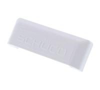 SCHÜCO - Capuchons pour fentes d'eau, blanc, contenu de la livraison de 25 pièces