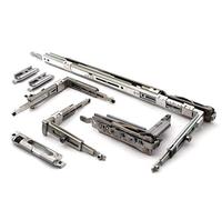 Schüco Ferrure de base pivotante et basculante complète 400 V130 DIN droite 277004