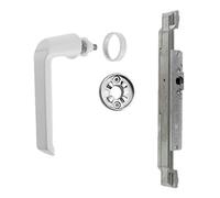 Schüco Kit de réparation pour poignée de transmission - Rosace RAL9016 - Fenêtre en aluminium (DIN droite) 223286