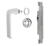 Schüco Kit de réparation pour poignée de transmission - Rosace RAL9016 - Fenêtre en aluminium (DIN gauche) 223285