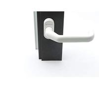 Schüco Poignée de porte RAL 9016 - Blanc - Demi-garniture 210712