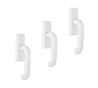 SCHÜCO Schnicks 21455600 Lot de 3 poignées de fenêtre à levier manuel I Poignée de transmission Schüco | Système de profil de fenêtre Schnicks
