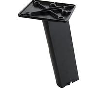SCHÜCO Stair 100009793 Pied de Meuble décoratif pour armoires de Table et placards, Socle réglable 250 mm, Aluminium Noir anodisé, argenté