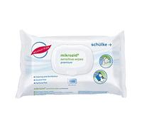 Schülke Mikrozid Lot de 100 lingettes sans alcool pour peaux sensibles