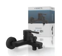 SCHÜTTE Mitigeur de baignoire DENVER noir mat