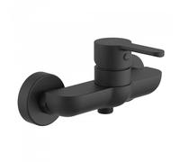 Schuette - Mitigeur de douche Denver - Laiton - Noir mat - 183 x 97 x 119 mm
