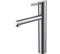 SCHÜTTE 74125 Mitigeur de cuisine massif avec robinet de cuisine pivotant à 360 degrés pour évier avec mitigeur à levier unique, robinet durable et robuste en acier inoxydable massif