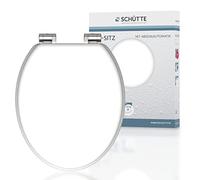 Schütte 80101 Spirit White Abattant WC, Motif, 375 x 55 x 450 mm