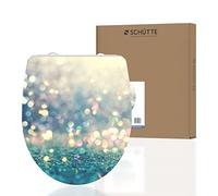 SCHÜTTE Abattant WC Magic Light avec frein de chute et fonction déclipsable pour un nettoyage aisé, en Duroplast