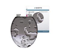 Schütte Abattant WC MDF, avec fermeture en douceur (pluie)
