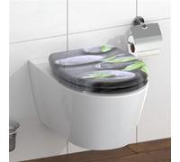 Schütte Abattant WC STONE en Duroplast avec frein de chute et détachable, emballage brun e-commerce G