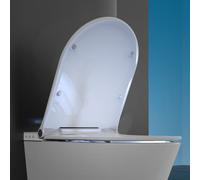 Schütte Cesari Abattant avec couvercle pour WC lavant, 02351,