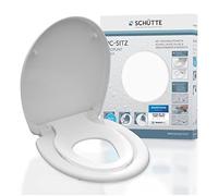 SCHÜTTE Siège de toilette FAMILY WHITE Duroplast Blanc Blanc