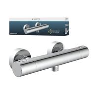 SCHÜTTE Los Angeles 33180 Robinet de douche thermostatique avec protection anti-brûlure à 38 °C Chromé