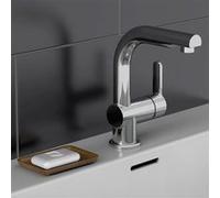 SCHÜTTE Mitigeur de Lavabo avec Spray Rétractable LONDON Chrome Robinet Evier 434558 G