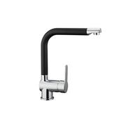 SCHÜTTE Mitigeur d'Evier RIO Noir Mat Robinet Lavabo Cuisine Robinetterie