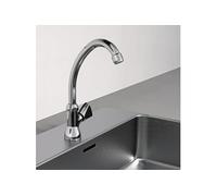 SCHÜTTE Robinet Pivotant d'Eau Froide CARNEO Chrome Mitigeur d'Evier Cuisine