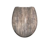 SCHÜTTE Siège de Toilette avec Fermeture en Douceur OLD WOOD Imprimé Abattant 435103
