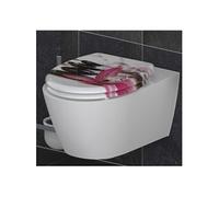 SCHÜTTE Siège de Toilette avec Fermeture en Douceur WELLYNESS Cuvette Lunette