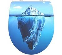 SCHÜTTE Siège de toilette Duroplast avec fermeture en douceur ICEBERG G