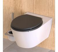 SCHÜTTE Siège de Toilette et Fermeture en Douceur SPIRIT ATHRAZIT Abattant WC