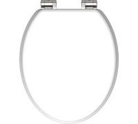 Schütte 80101 Spirit White Abattant WC, Motif, 375 x 55 x 450 mm