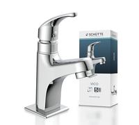 SCHÜTTE Robinet à Colonne à Eau Froide VICO Chrome Lavabo Evier Salle de Bain