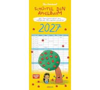 Schüttel den Apfelbaum - der Familienplaner zur beliebten Mitmachbuchreihe: Monats-Wandkalender 2027 - Mit Illustrationen aus "Schüttel den Apfelbaum", "Wink dem Wal" u.v.m.