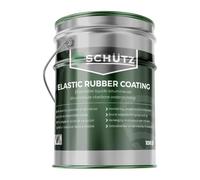Schütz - Elastic Rubber Coating - Roofing liquide d’étanchéité - Réparation & Entretien toiture en membrane d'étanchéité (Noir, 5kg)
