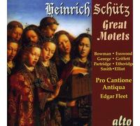 Schütz – Grands Motets – Pro Cantione Antiqua, Fleet – Alto