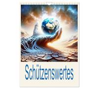 Schützenswertes (Wandkalender 2026 DIN A4 hoch), CALVENDO Monatskalender: Die Hand der Erde erinnert was uns am wertvollsten ist.