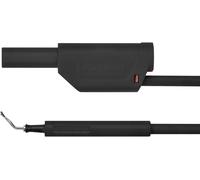 Schützinger AL 8321 / ZPK / 1 / 100 / SW Cordon adaptateur mâle 4 mm pointe de test noir 1 pc(s)