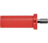 Schützinger SFK 8465 Ni / M4 / 7 / RT Connecteur à visser à ressort de sécurité rouge 1 pc(s)