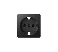 SCHUKO Cache prise simple avec/u IP20 Simon 82 82041-38