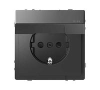 Schuko completo IP44 D-Life Antracita