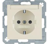 SCHUKO con portaet. S/B bl. brillo