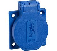 SCHNEIDER PKS51B Embase 10/16A 2P+TT serrage arri?re 50x50 bleu