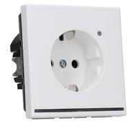 SCHUKO® - Prise LED LS - Blanc Mat - Référence : JUNG LS1520-OWWMLNW)