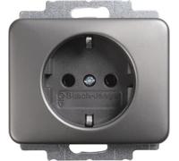 Insert de douille Busch-Jaeger SCHUKO®, 2CKA002011A1417 20 EUC-20, platine - alpha