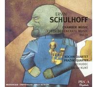 Kocian Quartet Prazak Quartet - Schulhoff - Musique de chambre / Musique Tchèque dégénérée vol.IV (SACD Hybride)