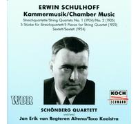 Schulhoff, E. - Sextet/Quartet Str 1/2/&