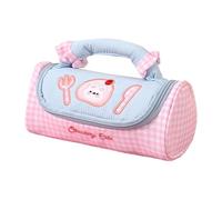 Schulstifttasche - Große Schreibwarentasche Mit Griff | Niedlicher Marker Organizer Für Mädchen | Leinwand Federmäppchen Für Schule Büro Reise, Geräumige Kosmetiktasche, Robustes Etui Kinder Teenager