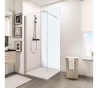 Schulte 1 panneau mural 120x210 cm, surface 2.52 m², 3 mm épaisseur, revêtement salle de bain douche décoratif, résistant aux rayures, blanc, DécoDesign livré avec adhésif double face