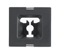 Schulte 1599 0330 0700 EVOline Passe-câble Noir