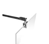 Schulte barre stabilisation chromée recoupable 122 cm douche verre 5/8mm
