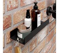 Schulte étagère douche adhésive sans perçage 28 x 9.5 x 3.5 cm noir mat