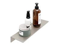 Schulte étagère douche adhésive sans perçage 33 x 9.5 x 3.5 cm aspect inox